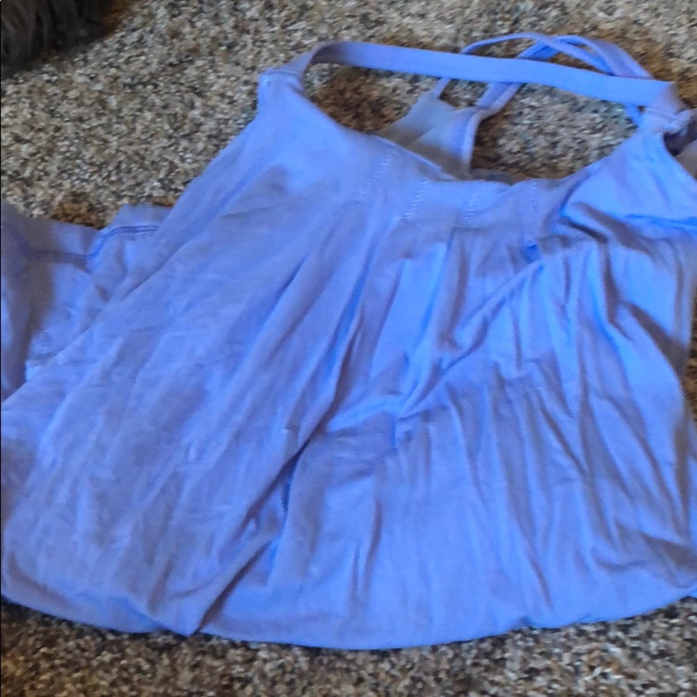 Open back halter lululemon top